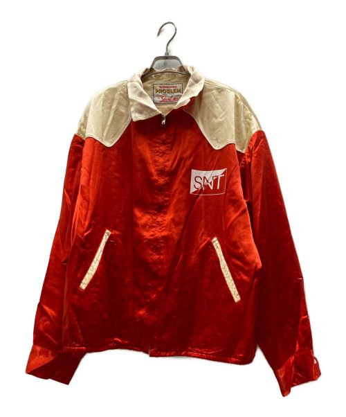SAINT MICHAEL（セントマイケル）SAINT MICHAEL (セントマイケル) ウエスタンシャツジャケット レッド サイズ:Mの古着・服飾アイテム