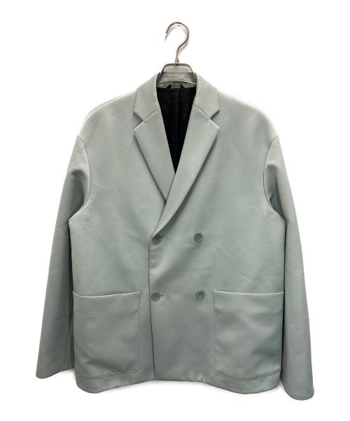 OAMC（オーエーエムシー）OAMC (オーエーエムシー) ダブルブレストジャケット グレー サイズ:46の古着・服飾アイテム