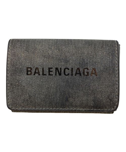 BALENCIAGA（バレンシアガ）BALENCIAGA (バレンシアガ) グリッターペーパーミニウォレットの古着・服飾アイテム
