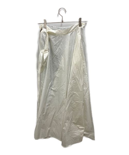 Ujoh（ウジョー）Ujoh (ウジョー) DANSKIN (ダンスキン) アシンメトリースカート ホワイト サイズ:Mの古着・服飾アイテム