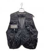 is-nessイズネス）の古着「multi pocket military tactical vest」｜ブラック