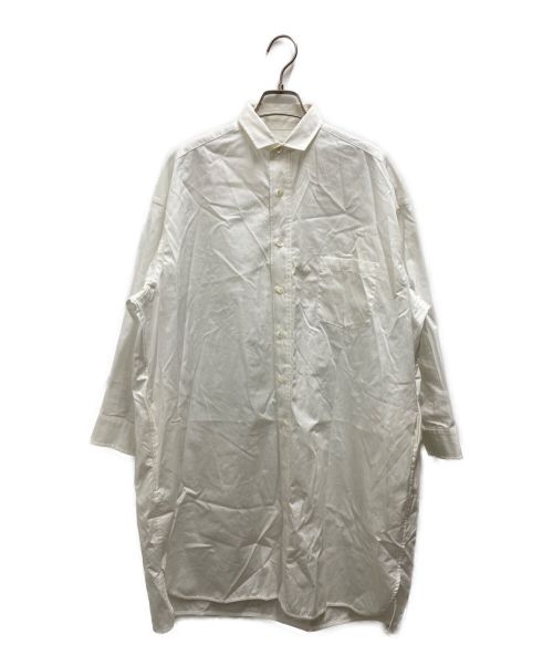 ticca（ティッカ）ticca (ティッカ) シャツワンピース ホワイト サイズ:FREEの古着・服飾アイテム