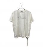 WTAPSダブルタップス）の古着「SNEAK/プリントTシャツ」｜ホワイト