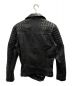 ALL SAINTS (オールセインツ) ラムレザージャケット ブラック サイズ:xs：9800円