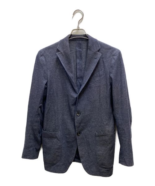 LARDINI（ラルディーニ）LARDINI (ラルディーニ) ハウンドトゥースジャケット ブラック サイズ:46の古着・服飾アイテム