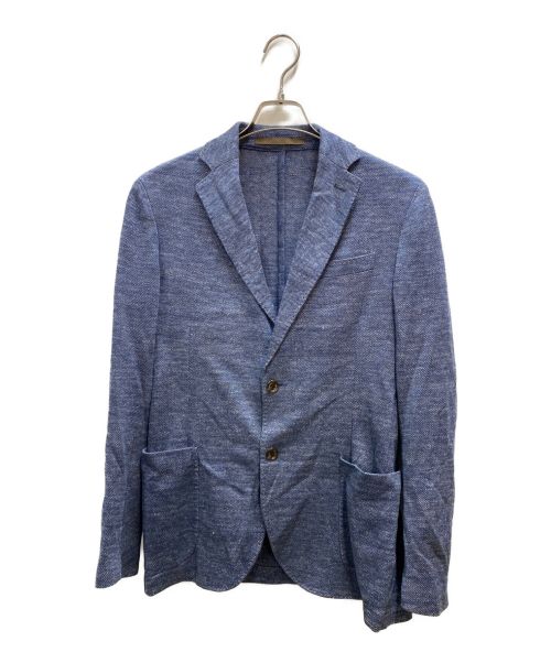 eleventy（イレブンティ）eleventy (イレブンティ) テーラードジャケット ブルー サイズ:46の古着・服飾アイテム