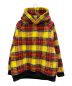UNDERCOVER（アンダーカバー）の古着「PULLOVER CHECK HOODIE PARKA」｜イエロー
