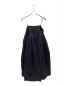 CECILIE BAHNSEN (セシリーバンセン) オーバーサイズロングスカート ブラック サイズ:UK6：44800円