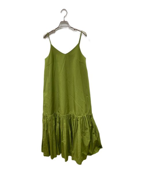 CLANE（クラネ）CLANE (クラネ) キャミソールワンピース グリーン サイズ:１の古着・服飾アイテム