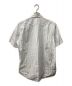 COMME des GARCONS SHIRT (コムデギャルソンシャツ) ショートスリーブストライプシャツ ホワイト×ブルー サイズ:Ｓ：6000円
