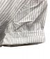 中古・古着 COMME des GARCONS SHIRT (コムデギャルソンシャツ) ショートスリーブストライプシャツ ホワイト×ブルー サイズ:Ｓ：6000円