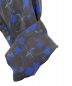 中古・古着 Needles (ニードルズ) CLASSIC SHIRT POLY CHIFFON FLORAL ブラック×ブルー サイズ:Ｍ：9000円