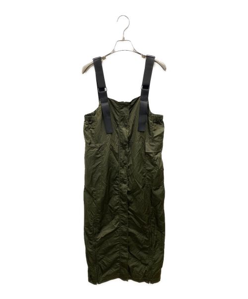 ANOGH（アノフ）ANOGH (アノフ) MILITARY NARROW JUMPER SKIRT オリーブ サイズ:FREEの古着・服飾アイテム