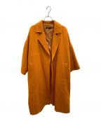 STUNNING LUREスタニングルアー）の古着「ステンカラーオーバーコート」｜オレンジ