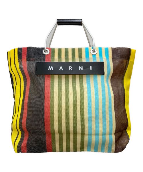 MARNI（マルニ）MARNI (マルニ) フラワーカフェバッグ マルチカラーの古着・服飾アイテム