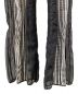 中古・古着 AMERI (アメリ) VARIOUS FABRICS SHEER KNIT PANT ブラック×ホワイト サイズ:FREE：7000円