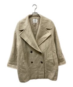 美品✨ ガリャルダガランテ モヘヤシャギー ハーフコートベージュ