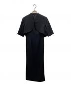 Ameriアメリ）の古着「3WAY CURVE BOLERO SET DRESS」｜ブラック