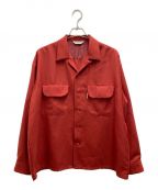 COOTIE PRODUCTIONSクーティープロダクツ）の古着「T/W Board Shirt」｜レッド
