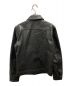 G-STAR RAW (ジースターロゥ) レザートラッカージャケット ブラック サイズ:ｘｓ：12800円