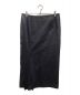 YOHJI YAMAMOTO (ヨウジヤマモト) フロントボタンロングタイトスカート ブラック サイズ:XS：17000円