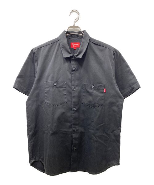 SUPREME（シュプリーム）SUPREME (シュプリーム) Michael Jackson S/S Work Shirt ブラック サイズ:Mの古着・服飾アイテム