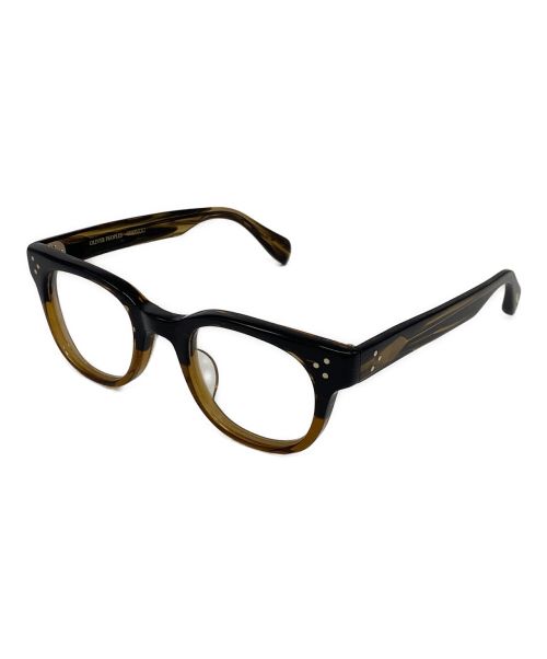 OLIVER PEOPLES（オリバーピープルズ）OLIVER PEOPLES (オリバーピープルズ) 眼鏡 ブラウン サイズ:SIZE 47の古着・服飾アイテム