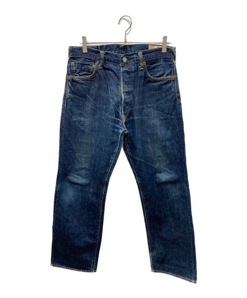 Evisu Jeans（エヴィスジーンズ）Evisu Jeans (エヴィスジーンズ) セルビッチデニムパンツ インディゴ サイズ:83.5cm (W33)の古着・服飾アイテム