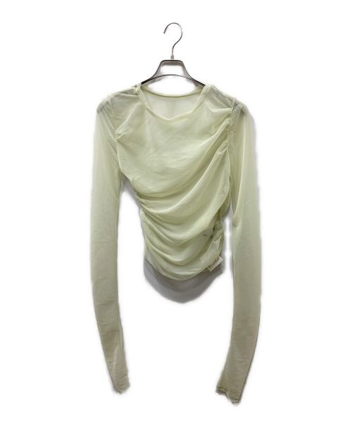 PRANK PROJECT（プランクプロジェクト）PRANK PROJECT (プランクプロジェクト) Triple Layered Sheer Top グリーン サイズ:FREEの古着・服飾アイテム