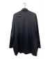 Yohji Yamamoto pour homme (ヨウジヤマモト プールオム) コットンアシンメトリーロングシャツ ブラック サイズ:M：22000円