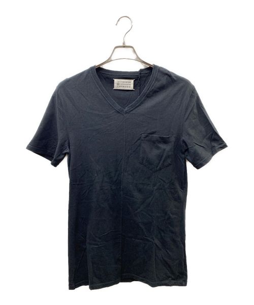 Maison Margiela 10（メゾンマルジェラ 10）Maison Margiela 10 (メゾンマルジェラ 10) ポケットTシャツ ブラック サイズ:４８の古着・服飾アイテム