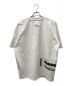 HERON PRESTON (ヘロンプレストン) プリントポケットTシャツ ホワイト サイズ:M：8000円