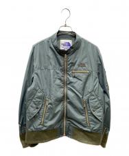 THE NORTH FACE (ザ ノース フェイス) eYe COMME des GARCONS JUNYAWATANABE MAN (アイ コム デ ギャルソン ジュンヤ ワタナベ マン) 切替ブルゾン グリーン サイズ:SIZE S