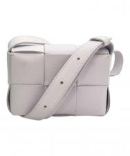 BOTTEGA VENETA (ボッテガベネタ) マキシイントレチャート キャンディカセット ミニショルダーバッグ パープル