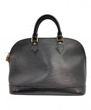LOUIS VUITTON (ルイ ヴィトン) エピ アルマ ハンドバッグ ブラック
