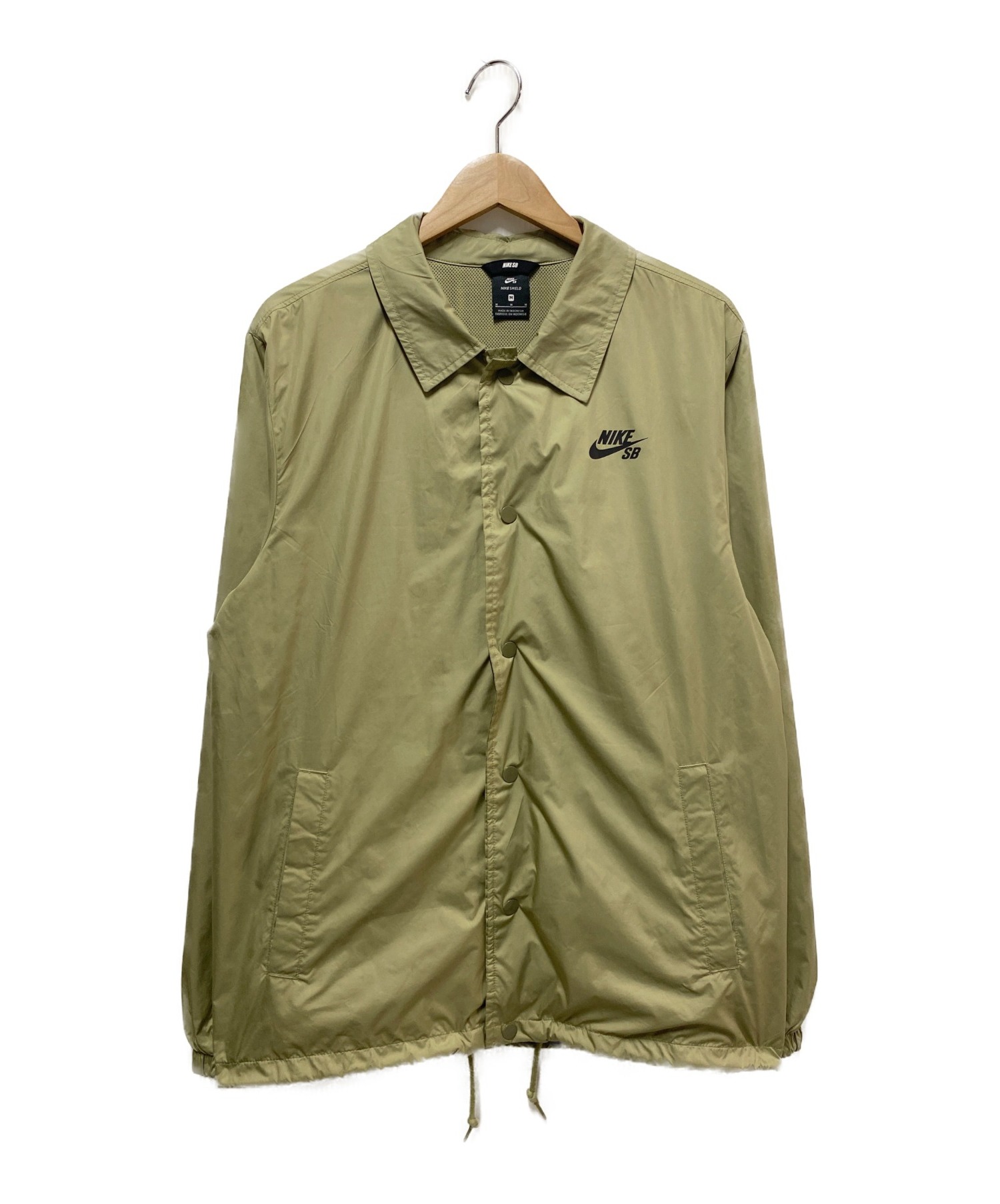 中古 古着通販 Nike Sb ナイキエスビー シールドコーチジャケット ベージュ サイズ M ブランド 古着通販 トレファク公式 Trefac Fashion
