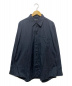 BALENCIAGA（バレンシアガ）の古着「ポケットロゴオーバーサイズシャツ」｜ブラック
