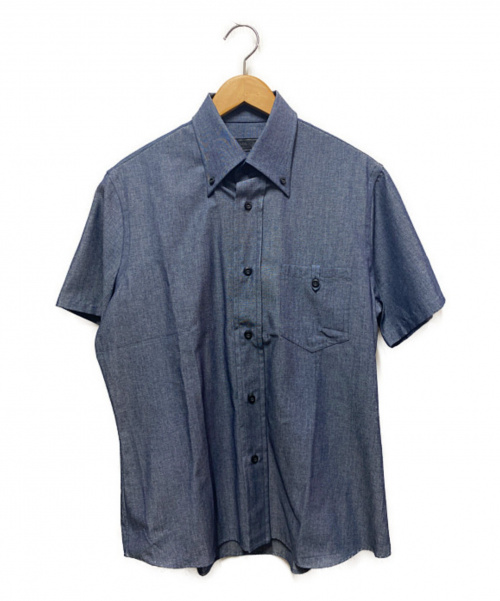 PRADA（プラダ）PRADA (プラダ) ボタンダウンシャツ インディゴ サイズ:39の古着・服飾アイテム