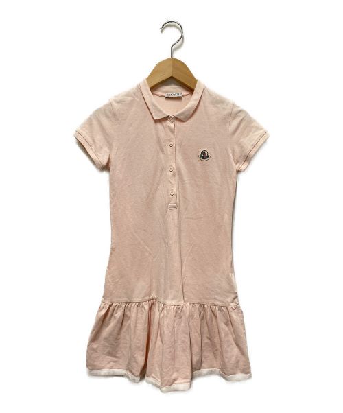 MONCLER（モンクレール）MONCLER (モンクレール) POLO DRESS ピンク サイズ:140cmの古着・服飾アイテム