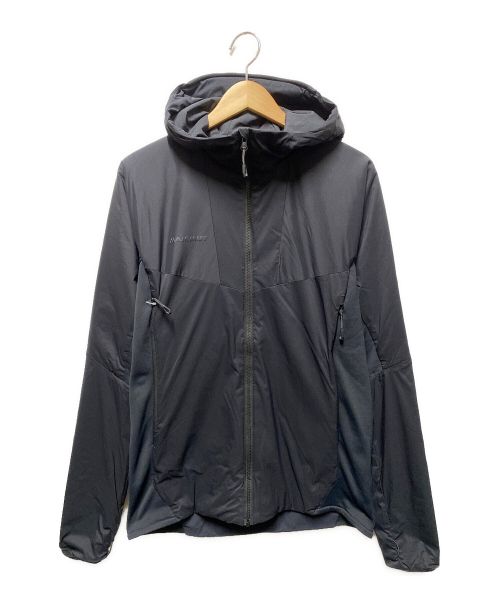 MAMMUT（マムート）MAMMUT (マムート) Rime Light IN Flex Hooded Jacket ブラック サイズ:Mの古着・服飾アイテム