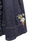 中古・古着 Kate Spade (ケイトスペード) デニム刺繍シャツワンピース インディゴ サイズ:2：6800円