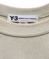 中古・古着 Y-3 (ワイスリー) ヘビー コンパクト ジャージー ショート スリーブ Tシャツ ベージュ サイズ:XXL：7800円