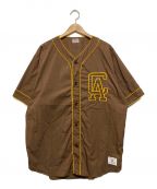 STANDARD CALIFORNIAスタンダートカルフォニア）の古着「Baseball Shirt」｜ブラウン