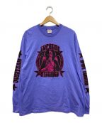 SUPREME×Hysteric Glamourシュプリーム×ヒステリックグラマー）の古着「HYSTERIC GLAMOUR L/S Tee」｜パープル