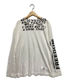 COMME des GARCONS（コムデギャルソン）の古着「HOLIDAYS COLLECTION FREEDOM TEE」｜ホワイト
