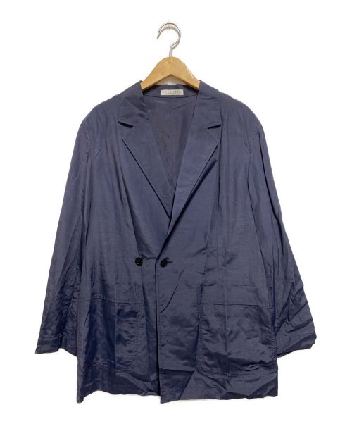 MACPHEE（マカフィー）MACPHEE (マカフィー) エアリースラブテーラードジャケット ネイビー サイズ:36の古着・服飾アイテム