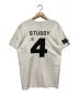 stussy (ステューシー) ナンバリングスカルTシャツ ホワイト サイズ:L：4800円