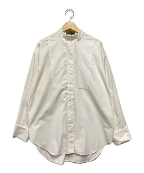 uncrave（アンクレイヴ）uncrave (アンクレイヴ) タイプライタードレスシャツ ホワイト サイズ:1 未使用品の古着・服飾アイテム