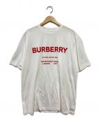BURBERRYバーバリー）の古着「ロゴプリントTシャツ」｜ホワイト