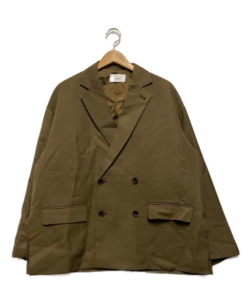 soerte（ソエルテ）soerte (ソエルテ) Oversized double-breasted jacket ブラウン サイズ:1の古着・服飾アイテム